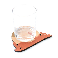 画像をギャラリービューアに読み込む, どうぶつの木製プレート&コースター【かんがるー】|Ten&O