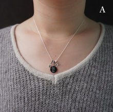 画像をギャラリービューアに読み込む, Three Top Necklace / Silver925 chain|soiesoie(ソワソワ)