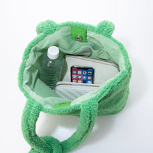 画像をギャラリービューアに読み込む, 目玉ポーチ付ファートートバッグ|cache-cache(カシュカシュ)