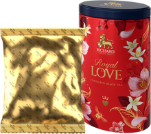 画像をギャラリービューアに読み込む, RICHARD(リチャード)ロイヤル・ラブ 缶入り紅茶 (レッド) 80g|FREA(フレア)