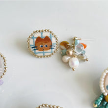 画像をギャラリービューアに読み込む, ねこピアス チェック|slowly&starry(スローリーアンドスターリー)