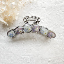 画像をギャラリービューアに読み込む, 小花のバンスクリップシルバー(大)|Apila(アピラ)