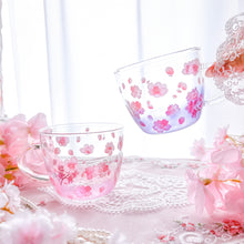 画像をギャラリービューアに読み込む, 時を映す桜の耐熱グラス – 昼桜と宵桜 – |Blanche Neige By ちょこにゃん(ブランシュネージュバイチョコニャン)