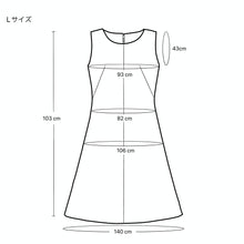 画像をギャラリービューアに読み込む, 草花柄ノースリーブワンピース|グレー|L|着物リメイク|OUNCHAN(オウンチャン)