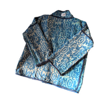 画像をギャラリービューアに読み込む, vintage kantha jacket "蒼の記憶" #1|ananyaユイイツムニ(アナンヤユイイツムニ)