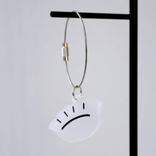 画像をギャラリービューアに読み込む, KEY RING(餃子-黒-)|ホニャララッパー