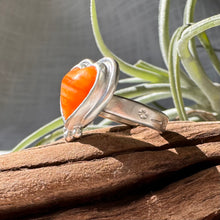 画像をギャラリービューアに読み込む, 金属アレルギー対応『お守りジュエリー』スパイニーオイスター・ハートリング / 錆びない素材|Hiwalani(ヒワラニ)