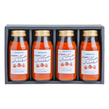 画像をギャラリービューアに読み込む, ミニトマトジュース 赤180ml×4|お日様えくぼ(オヒサマエクボ)
