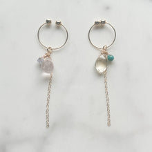 画像をギャラリービューアに読み込む, STONE LONG CUFF ROZE QUARTZ/CITRINE|airy(エアリー)