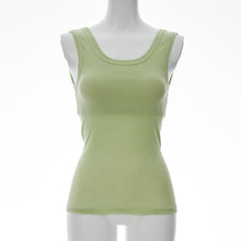 画像をギャラリービューアに読み込む, コットンシルク パッド付タンクトップ|ayame(アヤメ)|ayame(アヤメ)