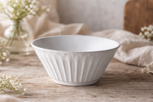 画像をギャラリービューアに読み込む, シュシュ(ボウル) ホワイト|ZAKKA IVY(ザッカ アイビー)