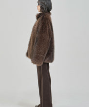 画像をギャラリービューアに読み込む, モルテッド フェイクファー ブルゾン|Nora Lily elle(ノラリリーエル)