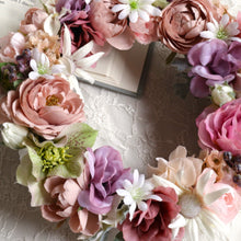 画像をギャラリービューアに読み込む, 自然な色合いのフラワーリース*Pink|Luna et Lily(ルナエリリ)
