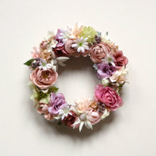 画像をギャラリービューアに読み込む, 自然な色合いのフラワーリース*Pink|Luna et Lily(ルナエリリ)