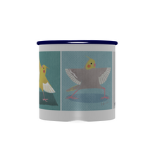 画像をギャラリービューアに読み込む, 「小鳥とヨガ」マグカップ〈オカメインコ〉|コトリヨガ