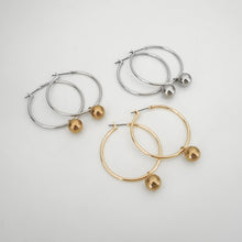 画像をギャラリービューアに読み込む, Big hoop piece mix ピアス イヤリング|LUNACHIC(ルナシック)
