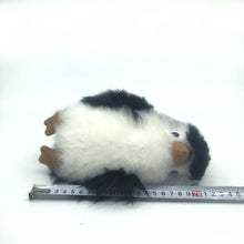 画像をギャラリービューアに読み込む, ベビーアルパカの天然皮革 ペンギン ぬいぐるみ|ペルー職人手仕事・一点もの