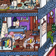 画像をギャラリービューアに読み込む, 26匹の柴犬が集まるインダストリアルな集合住宅|yoshie moriuchi ARTWORKS(ヨシエモリウチアートワークス)
