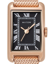 画像をギャラリービューアに読み込む, TSUKI 朧月 ノワール / SQUARE ROSE GOLD MESH NOIR|MATOW(マトウ)