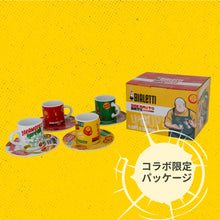 画像をギャラリービューアに読み込む, SAKAMOTO DAYS カップ&ソーサーセット|Bialetti(ビアレッティ)