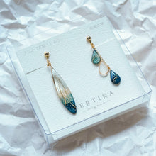 画像をギャラリービューアに読み込む, 絵画の雫|クリムト|接吻|ベートーヴェンフリーズ|ユディト|水蛇|ピアス|イヤリング|アシンメトリー|PERTIKAmignon(ペルチカミニョン)