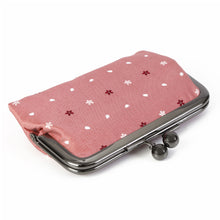 画像をギャラリービューアに読み込む, がま口 財布・カードケース 西陣織シルク 15. さくら(桜柄)M|FORTUNA Tokyo(フォーチュナトウキョウ)