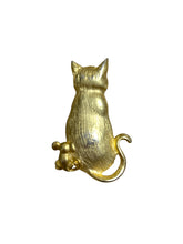 画像をギャラリービューアに読み込む, 【LAvintage】1点物ヴィンテージ 猫ブローチ|ivy candle(アイビーキャンドル)