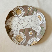 画像をギャラリービューアに読み込む, プレート うさぎ E|ヨシウラチヒロ