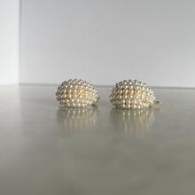 画像をギャラリービューアに読み込む, パールバスケットワンタッチピアス|Novedad.(ノベダ)