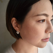 画像をギャラリービューアに読み込む, つぶつぶカレンシルバーピアス|YEAH.JAPAN(イエアジャパン)