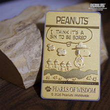 画像をギャラリービューアに読み込む, PEANUTS★Pearls of Wisdom ミラーカード・It’s a Sin|Cuprum by ISHIWATA(クプラム バイ イシワタ)