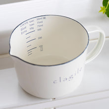 画像をギャラリービューアに読み込む, メジャー付ホーローマグカップ|clargile(クレイル)