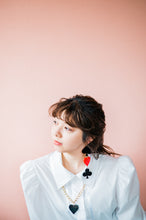 画像をギャラリービューアに読み込む, トランプピアス/イヤリング【片耳】|aK(エーケイ)