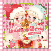 画像をギャラリービューアに読み込む, UnichocoBerryラベラーシール|nene_hope_heart(ネネホープハート)