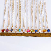 画像をギャラリービューアに読み込む, 【選べる誕生石】天然石フラワーネックレス|SAKURA jewelry(サクラジュエリー)