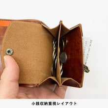 画像をギャラリービューアに読み込む, 小さくても驚きの使い勝手と収納力!便利な見開きタテ持ち micro wallet / bleed(マイクロウォレット / ブリード)|STUDIUM(ストゥディウム)