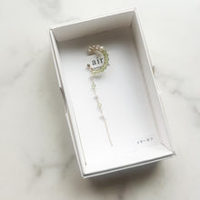 画像をギャラリービューアに読み込む, LONG CUFF CRYSTAL/AMETHYST/PERIDOT|airy(エアリー)