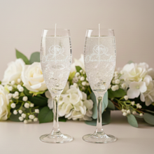 画像をギャラリービューアに読み込む, スパークリンググラスキャンドル ペアセット|シャンパール