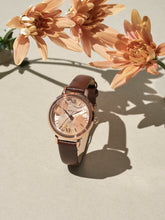 画像をギャラリービューアに読み込む, SHIKI BOUQUET 紅葉 ROSE GOLD BROWN LEATHER|MATOW(マトウ)