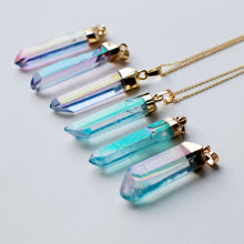 画像をギャラリービューアに読み込む, あの日の|オーロラ水晶ネックレス|Une(ウーネ)