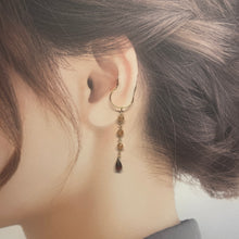 画像をギャラリービューアに読み込む, STONE LONG CUFF GARNET/SAPPHIRE|airy(エアリー)