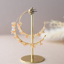 画像をギャラリービューアに読み込む, 金木犀とオパールのピアス|s.o.f.i. (ソフィー)