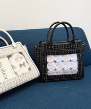 画像をギャラリービューアに読み込む, ツイードフラップバッグ(Black)|MARSLY(マーズリー)