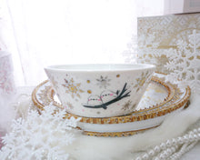 画像をギャラリービューアに読み込む, シマエナガさんの冬支度ボウル皿|Blanche Neige By ちょこにゃん(ブランシュネージュバイチョコニャン)