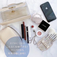 画像をギャラリービューアに読み込む, クリアマルチミニバック(今だけネコのチャーム付き)|sugar.C beauty(シュガーシービューティー)