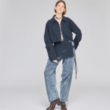 画像をギャラリービューアに読み込む, タック エッグシルエット ブルゾン|Nora Lily elle(ノラリリーエル)