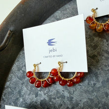 画像をギャラリービューアに読み込む, ひかり・レッドアゲート|jebi jewelry(ジェビジュエリー)