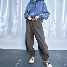 画像をギャラリービューアに読み込む, ワイド レッグ バレル パンツ|Nora Lily(ノラリリー)