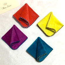 画像をギャラリービューアに読み込む, ストライプ タオルハンカチ|Mon Luxe (モンリュクス)