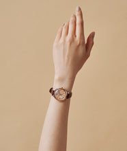 画像をギャラリービューアに読み込む, SHIKI BOUQUET 紅葉 ROSE GOLD BROWN LEATHER|MATOW(マトウ)